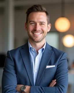 Portrait of Ben Carter, Product Development Manager