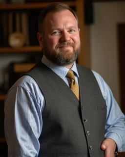 Portrait of Liam O'Connell, Head Tailor