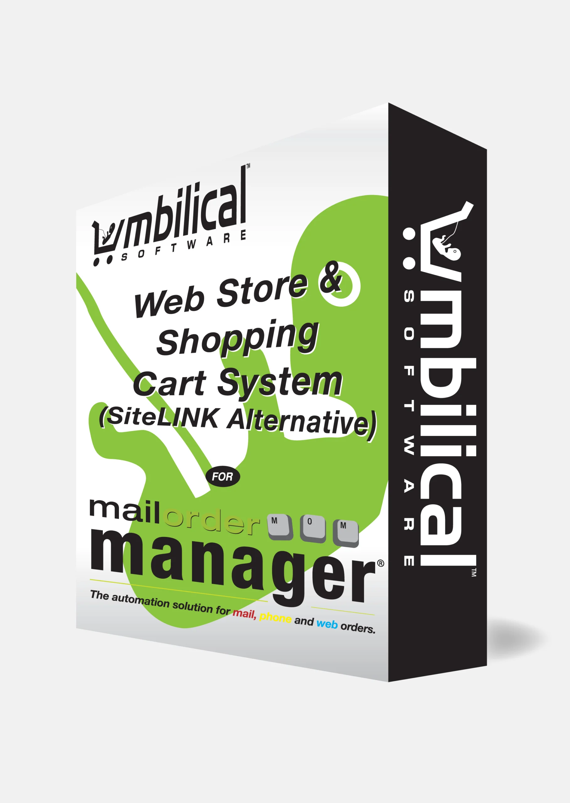 Umbilical Web Store and Shopping Cart integrated with Mail Order Manager